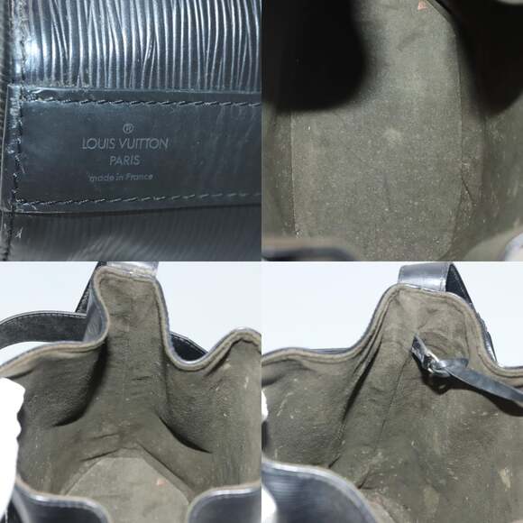 LOUIS VUITTON Epi Sac Depaule PM Shoulder Bag Black M80157 - Picture 11 of 12